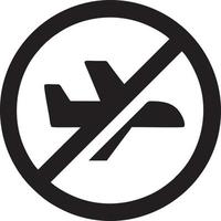 Plane icon symbol image vector, illustration of the flight aviation in black image. EPS 10 vector