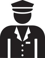 pilot icon symbol vector