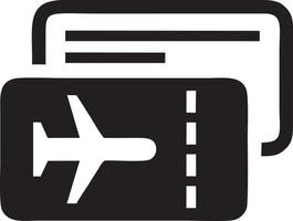 Plane icon symbol image vector, illustration of the flight aviation in black image. EPS 10 vector