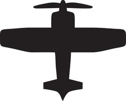 Plane icon symbol image vector, illustration of the flight aviation in black image. EPS 10 vector