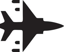 Plane icon symbol image vector, illustration of the flight aviation in black image. EPS 10 vector