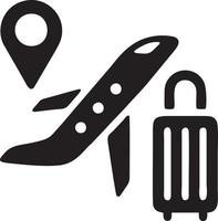Traveling icon symbol vector