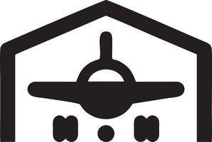 Plane icon symbol image vector, illustration of the flight aviation in black image. EPS 10 vector