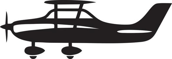 Plane icon symbol image vector, illustration of the flight aviation in black image. EPS 10 vector