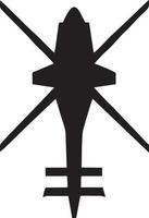 Plane icon symbol image vector, illustration of the flight aviation in black image. EPS 10 vector