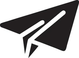 Plane icon symbol image vector, illustration of the flight aviation in black image. EPS 10 vector