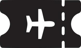 Plane icon symbol image vector, illustration of the flight aviation in black image. EPS 10 vector