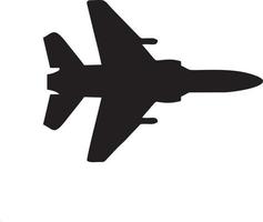 Plane icon symbol image vector, illustration of the flight aviation in black image. EPS 10 vector