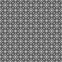 Black and white seamless pattern texture. Greyscale ornamental graphic design. vector