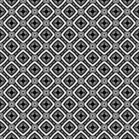 Black and white seamless pattern texture. Greyscale ornamental graphic design. vector