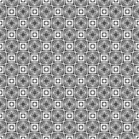 Black and white seamless pattern texture. Greyscale ornamental graphic design. vector
