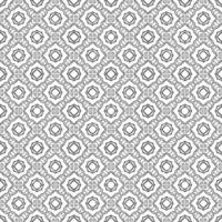Black and white seamless pattern texture. Greyscale ornamental graphic design. vector