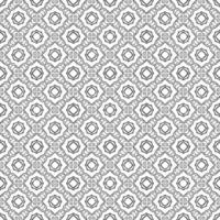 Black and white seamless pattern texture. Greyscale ornamental graphic design. vector