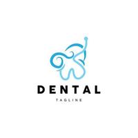 Tooth Logo, Dental Care Vector, Illustration Icon Design vector