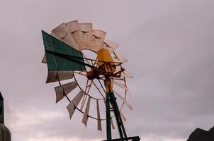 Detail of a windmill photo