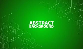 Abstract green gradient color background. vector