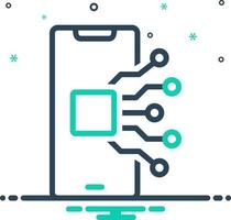 mix icon for api vector