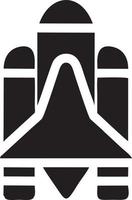 Plane icon symbol image vector, illustration of the flight aviation in black image. EPS 10 vector