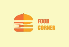 Food cuisine logo vector template