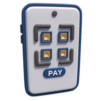 3D Illustration of theme Payment png