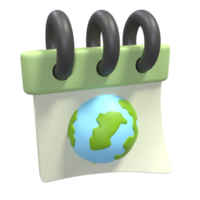 3D Illustration of theme ecology png