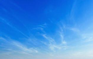 hermosa azul cielo con suave blanco nube antecedentes foto