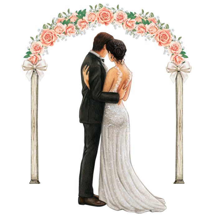 Nuestra Boda PNG para descargar gratis