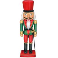 watercolor hand drawn christmas nutcracker toy png