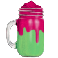 aguarela mão desenhado milkshake png