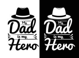 Father's day T-shirt design, Dad T Shirt Design Vector, Papa typography t-shirt, Dad decorative t-shirt, graphic illustration print t-shirt vector