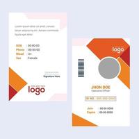 Creative Templates Business Card. Orange Business Cards. Professional and elegant abstract card templates perfect for your company and job title. vector design templates. clean business cards.
