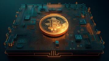Digital technology background, , photo