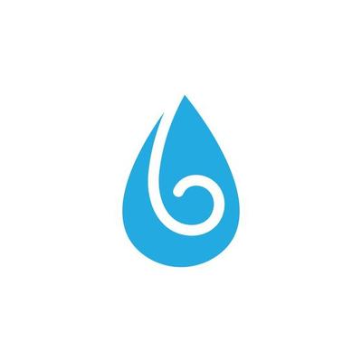 water drop Logo Template vector illustration