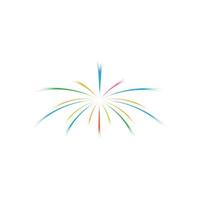 firework vector illustration icon design