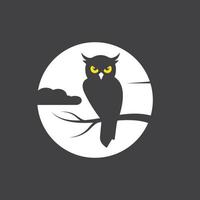 owl icon vector illustration