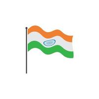 indian flag vector icon illustration