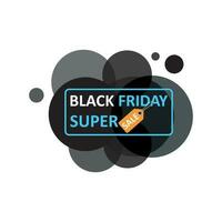 black friday sale  vector illustration  element