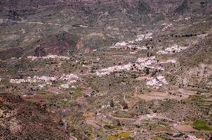 Scenic view of a valley photo