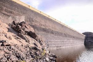 Dam in the mountains photo