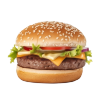 carne de vaca hamburguesa aislado. png