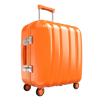 Orange valise isolé. png