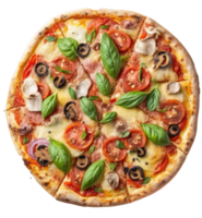 quente italiano pizza Cortar fora png