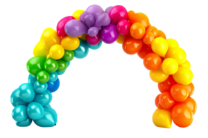 Balloon arch isolated. png