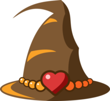 Witch hat png graphic clipart design