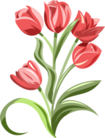 tulp PNG grafisch clip art ontwerp