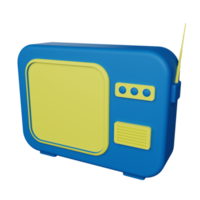 3d television object png