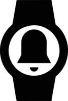 Bell notification icon symbol vector image. Illustration of the alarm alert symbol in EPS 10