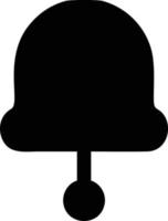 Bell notification icon symbol vector image. Illustration of the alarm alert symbol in EPS 10
