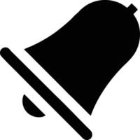 Bell notification icon symbol vector image. Illustration of the alarm alert symbol in EPS 10
