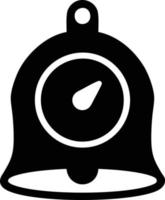 Bell notification icon symbol vector image. Illustration of the alarm alert symbol in EPS 10